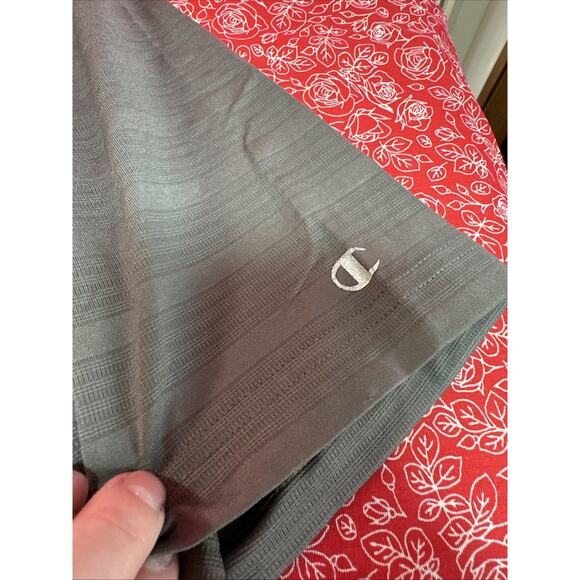 Champion United States Air Force Retired Polo Shirt Mens Size Medium Gray V1 - Picture 2 of 6